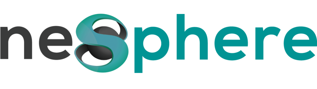 Logo Neo sphere texte - moyen