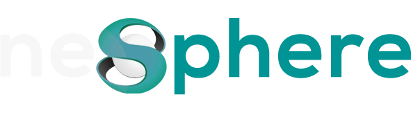 Logo Neo Sphere fond foncé
