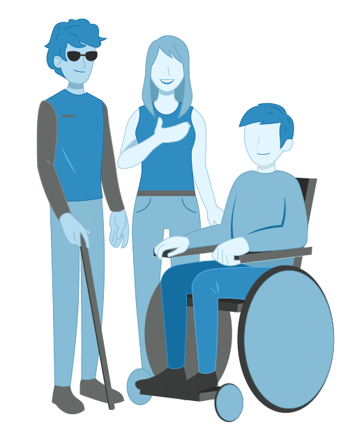 Accessibilité public en situation de handicap